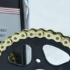 Kit De Arrastre Suzuki Dr150 Cadena Dorada Reforzado