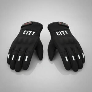 Guantes Táctiles City Térmicos Moto Bici Reflectivos