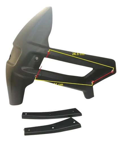 Guardabarro Trasero Pulsar Ns 200-160