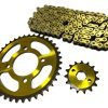 Kit De Arrastre Suzuki Gixxer 150 Dorado Reforzado