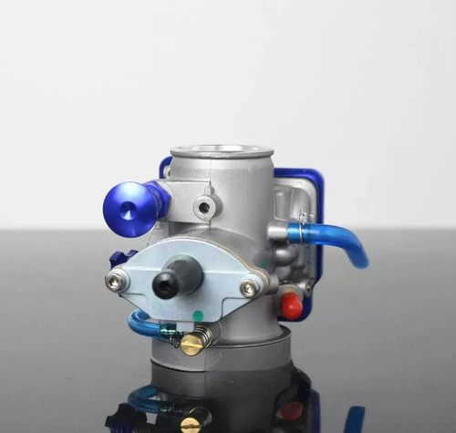 Carburador Cortina Plana Universal Para Adaptar 28 Mm Azul