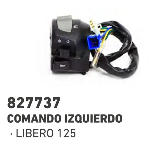 Comando Izquierdo Yamaha Libero 125 Calidad Original