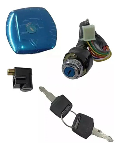 Kit Farola Ax100 Tacómetro Suiche Tapa Gasolina Seguro
