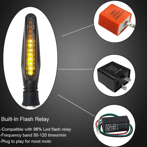 D_798842-MCO80198617974_112024-O.jpg Direccionales Led Secuenciales Moto Universal Flexible