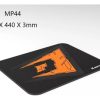 Pad Mouse Gamer 35cm X 44cm Negro Grande Bordado