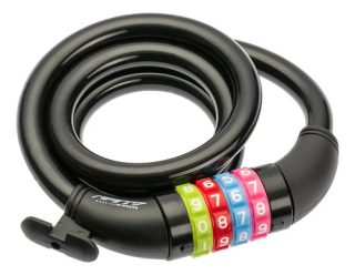Candado Bicicleta Moto Clave Gw Guaya Acero 100 Cm