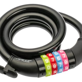 Candado Bicicleta Moto Clave Gw Guaya Acero 100 Cm