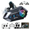 Intercomunicador Bluetooh Casco Y12pro Audifonos Para Moto