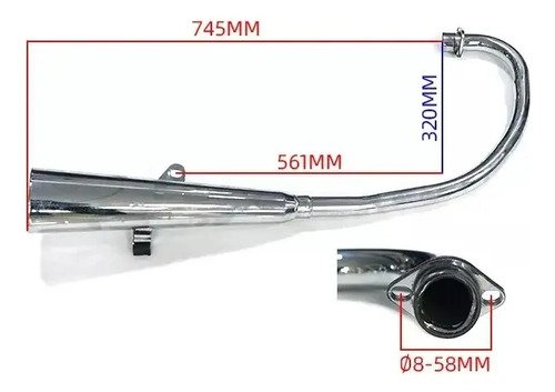 D_804988-MCO74408688660_022024-O.jpg Mofle Escape Gn 125 H Gn125 Suzuki