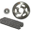Kit De Arrastre Tvs Apache 200 Reforzado Cadena Oring
