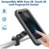Soporte Porta Celular Moto Bici Impermeable Estuche 360°