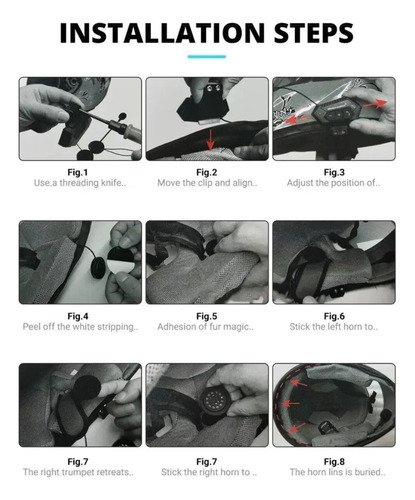 D_810365-MLA105571040655_012026-O.jpg Auricular Sikeo Bt12 Bluetooth Para Casco Moto Auriculares