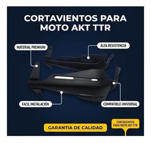D_814603-MCO111313460820_052026-O.jpg Cortavientos Moto Akt Ttr Completo Enduro