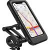 Soporte Porta Celular Moto Bici Impermeable Estuche 360°