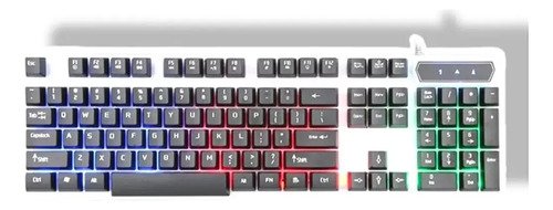 D_823137-MCO80598633243_112024-O.jpg Teclado Gamer Con Luz Rgb K358 Retroiluminado Jertech Blanco