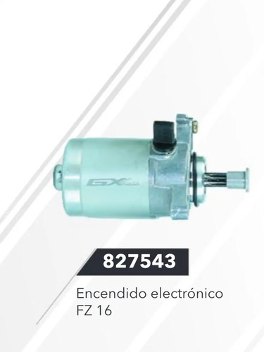 Motor De Arranque Yamaha Fz16