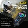 2 Pcs Y12pro Intercomunicador Bluetooth Para Casco De Moto