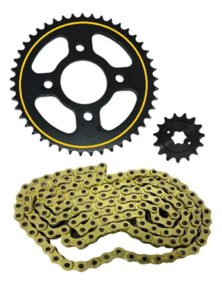 Kit Arrastre Pulsar 160 Ns Fi Reforzado Acero 1045