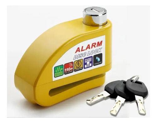 D_830703-MLA79356179030_092024-O.jpg Candado Freno De Disco Con Alarma Para Moto O Bicicleta Inox