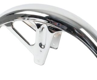 Guardabarro Del Ax100 Cromado Metálico Calidad Original
