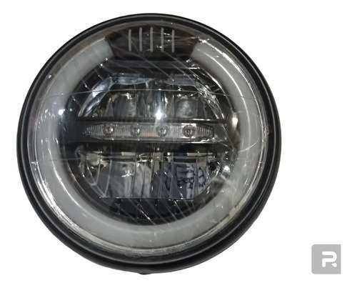 D_834623-MCO70738353320_072023-O.jpg Farola Led Redonda Moto Universal Café Racer Nkd 2 Colores