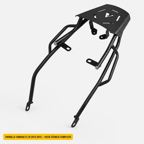 D_834654-MCO112257270496_062026-O.jpg Parrilla Yamaha Fz 160 2013 2014 2015 Base Maletero Acero