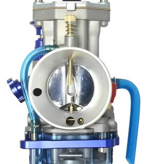 Carburador Cortina Plana Universal Para Adaptar 30mm Azul