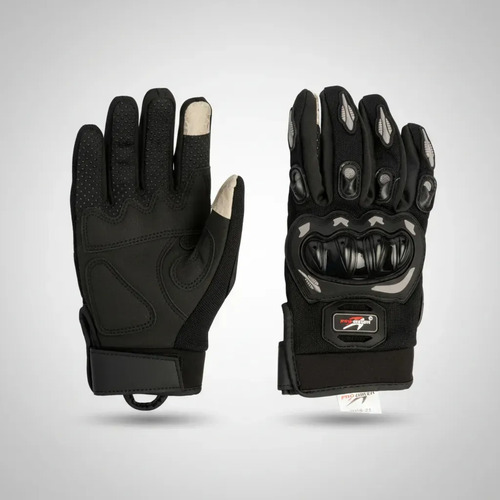 Guantes Moto Táctiles Protección Nudillos Antideslizantes