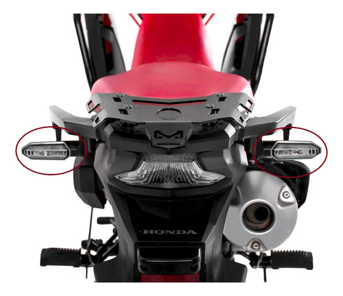 D_839766-MCO78768440104_092024-O.jpg Direccionales Led Honda Xre 300 Par Deportivas