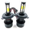Bombillo Luz Led Moto Carro H4 Altas/bajas Ac/dc