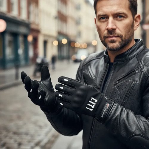Guantes Para Moto Bici Probiker City Táctiles Térmicos