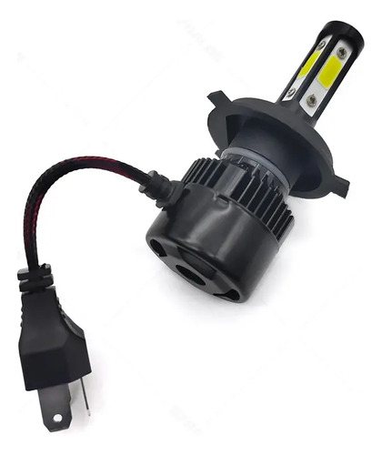 Bombillo Luz Led Moto Carro H4 Altas/bajas Ac/dc