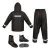 Impermeable Moto Traje Lluvia Motociclista Siliconado Unisex