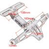 D_853196-MCO112697415115_062026-O.jpg Porta Placa Moto Universal Aluminio Lujo Fender Ajustable