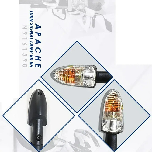 Direccionales Delanteros Traseros Tvs Apache 160 | 180 2v