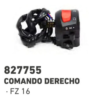Comando Derecho Yamaha Fz 16 Fazzer Calidad Original