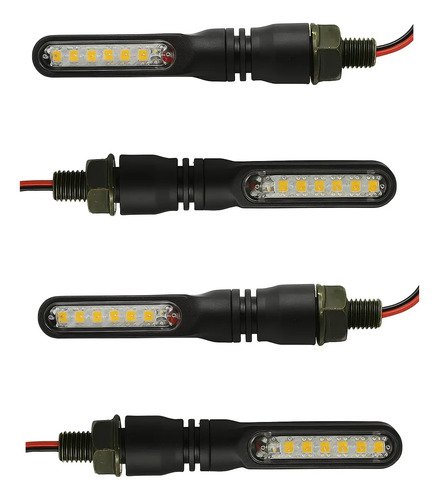 Direccionales Led Universal Fija Motocicleta