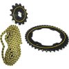 Kit De Arrastre Fz 2.0 De Freno Disco Trasero Dorada