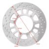 Disco De Freno Delantero Dt 125 175 Xtz 125