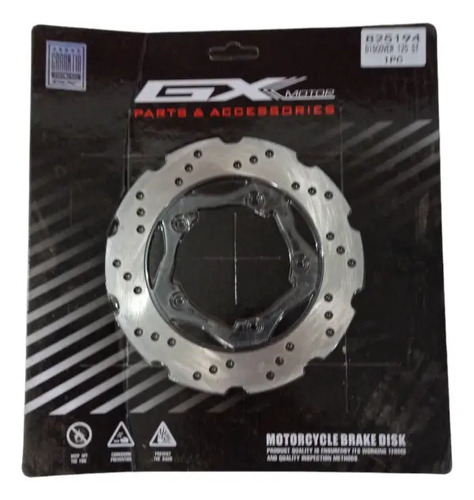 Disco De Freno Delantero Xcd 125 St 125 Calidad Original