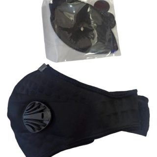 Máscara Deportiva Tapa Bocas Doble Filtro Poliester
