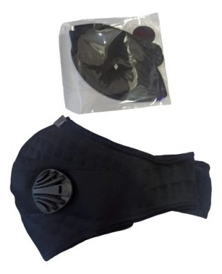 Máscara Deportiva Tapa Bocas Doble Filtro Poliester