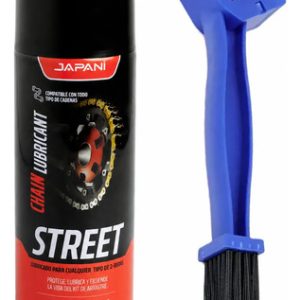 Kit Limpieza Cadena Moto 450 Ml Lubricante Ceramico Oring