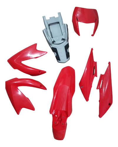 D_868567-MCO71397678643_082023-O.jpg Kit Plasticos Honda Bross 150 2009/2010 Brasileña Protork