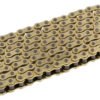 Cadena Moto 525x120l Oring Reforzada Dorada