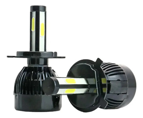 Bombillo Luz Led Moto Carro H4 Altas/bajas Ac/dc