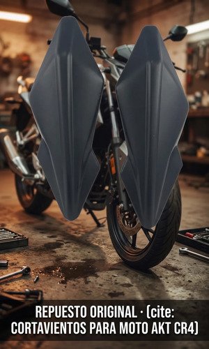 D_874623-MCO112347574035_052026-O.jpg Cortavientos Moto Akt Cr4 Con Base Completo