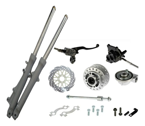 Sistema Freno De Disco Completo Bajaj Boxer Ct 100