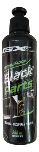 Restaurador De Partes Negras Partes Plásticas