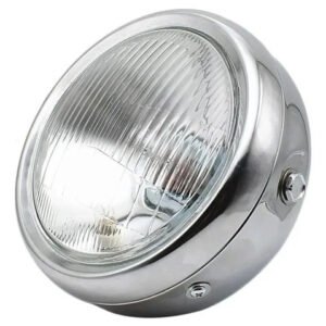 Farola Redonda Cafe Racer Cromada Gn 125h
